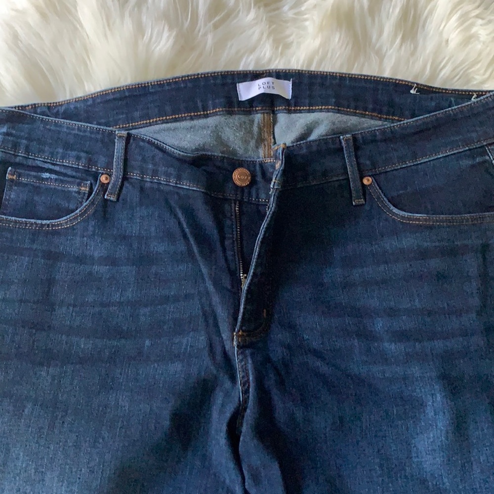 Loft plus size jeans